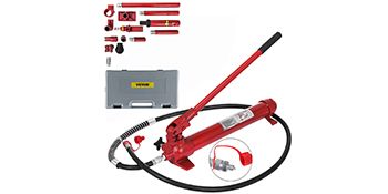 Porta Power Hydraulic Jack Kit 10 Ton Sheet Metal Correction Automotive Frame Shape Repair Separation Jack Tools