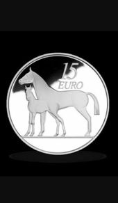 Ireland Silver Proof coin 2010 with COA HORSE