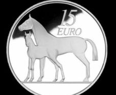 Ireland Silver Proof coin 2010 with COA HORSE