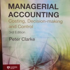 Managerial Accounting