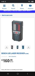 Bosch LR2  laser receiver