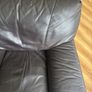 leather sofa and chair Image 6