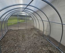 3x4 m polytunnel greenhouse