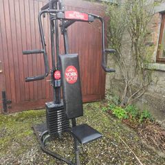 Cable chest and arms machine