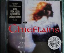 The Chieftains - The Long Black Veil CD (1995) Folk Trad Special Guests EX+