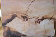 The Creation of Adam by MichaelAngelo