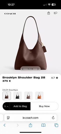 Coach brooklyn bag