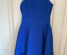 Blue dress from Warehouse size 10
