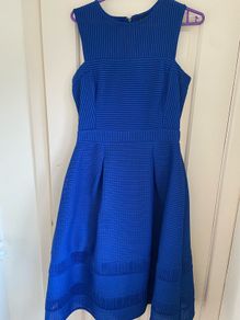 Blue dress from Warehouse size UK10
