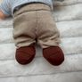 Topo Gigio Maria Perego giochi Blue White Sweater Plush body Vinyl Head Vintage Please see pictures Image 5