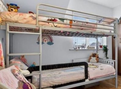 Bunk Bed - steel frame childres bed