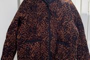 Gallery quilted leopard print jacket