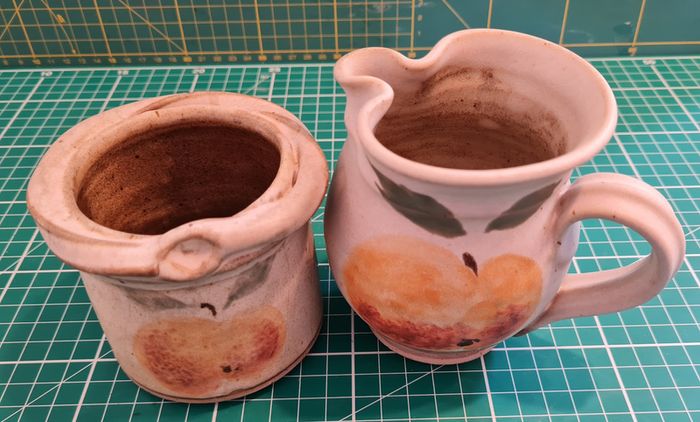 Casual farmhouse 6 piece Tea for Two set