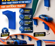 Wall Track Holders for 1/64 Scale Tracks - Pack of 8