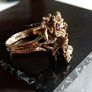 9ct gold sapphire ring size M Image 8