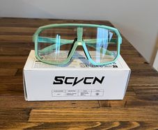 Men's Green and Blue Sunglasses