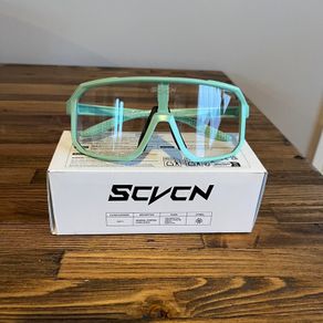 Men's Green and Blue Sunglasses