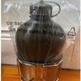 Genuine army-style metal water bottle with matching nesting cup. Military surplus Image 3