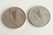 Irish sixpences