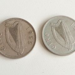 Irish sixpences