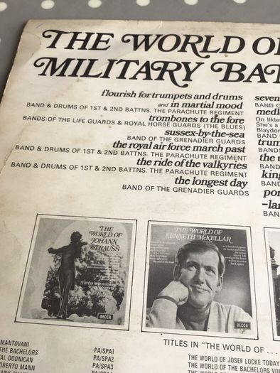 The World of Military Bands Vol 2 Vinyl LP