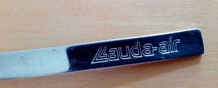 Lauda Air in-flight teaspoon