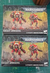 Warhammer 40k Knight Armigers