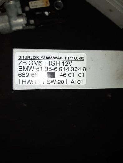 BMW 3 Series E46 Body Control Module ECU 61.35-6914364.9  6 914 364