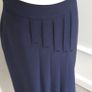 Lovely New Benetton Skirt Navy Size 10 Image 8