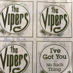 The Vipers Vinyl single Irish pressing