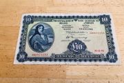 Irish Lady Lavery 10 Pound Banknote