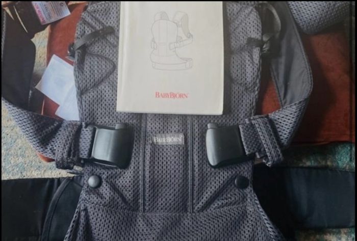 Baby bjorn baby carrier - charcoal grey