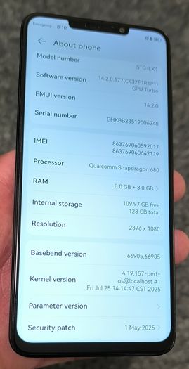 Huawei  y91