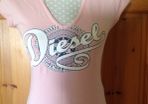 Size S Pink Diesel Teeshirt Top