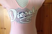 Size S Pink Diesel Teeshirt Top