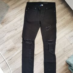 Men's black skinny jeans