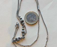 Silver Chain 24"