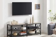 New Vintage Greige TV Unit Stand (140cm)  FREE P&amp;P