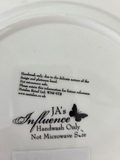 TeaCups Saucers Plates Jane Asher Influence Camellia