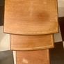 Nest of Wooden Tables Image 3