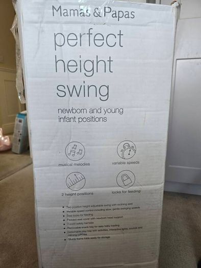 Mamas & Papas Perfect Height Swing