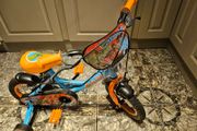 12 Inch Dinosaur Rider Bike Blue