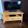 Solid wood TV Stand and Side Table Image 7
