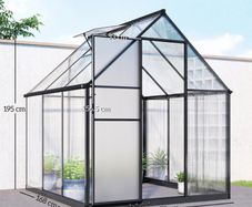 New. Walk in greenhouse 6x6.5 (Free Delivery)