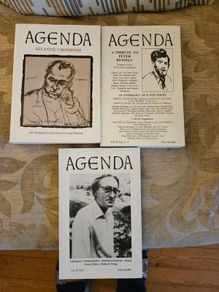 Agenda Literary  Books X 3. Paperback In Good Condition   See Photos For Same.
