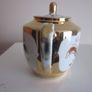 Chinese Phoenix and Dragon Gold Trim Porcelain Teapot 1970s Image 3