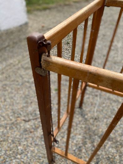 1950's baby cot for film set