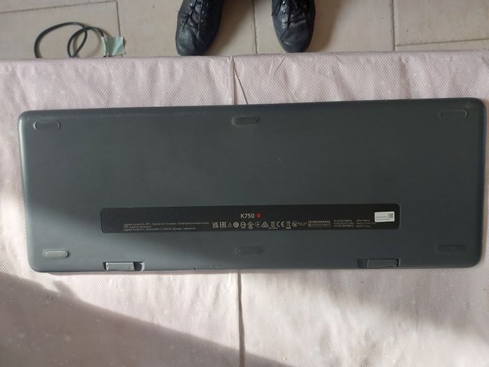 Logitech Wireless Solar Keyboard K750, excellent cosmetic condition, without  tiny Logitech Unifying receiver