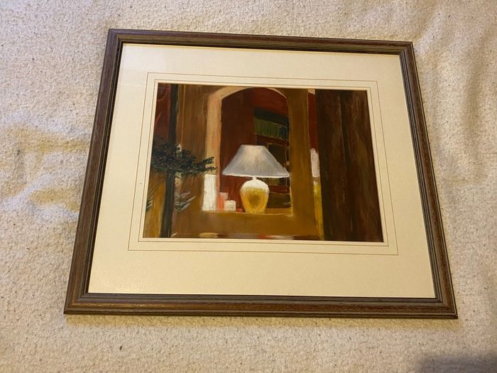 PAINTING  Title: Quiet Corner Artist: Padraig Thornton (Dublin-based artist)