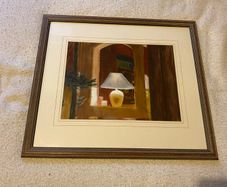PAINTING  Title: Quiet Corner Artist: Padraig Thornton (Dublin-based artist)
